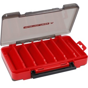 Pudełko dwustronne Mikado H1908 – organizer na woblery i przynęty