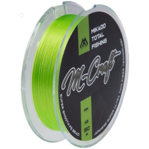 Plecionka Mikado M-Craft Braid 0.08 mm 150 m Fluo – Czuła i Wytrzymała