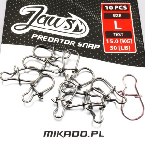 Agrafka Spinning Mikado Jaws Predator Snap L – moc i precyzja dla drapieżników