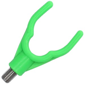 Mikado Końcówka do Podpórki 7033 typu U Zielona – uniwersalny uchwyt do wędki