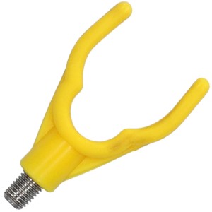 Mikado Końcówka do Podpórki U Żółta AIX-7033-Y-1 – uniwersalny uchwyt do wędki
