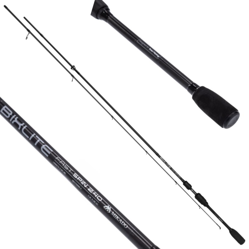 Mikado Bixlite Fast Spin 214 3–16 g – szybka i czuła wędka spinningowa