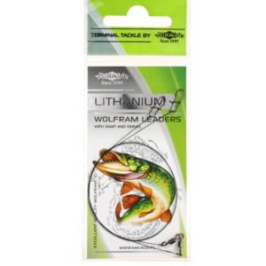 Przypon wolframowy Mikado Lithanium 15cm 10kg – mocny i odporny