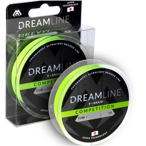 Plecionka Mikado Dreamline Competition 0,10 mm 150 m – finezyjna i czuła 8x
