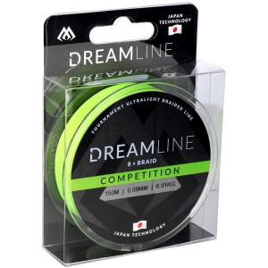 Plecionka Mikado Dreamline Competition 0,14 mm 150 m – gładka i wytrzymała 8x