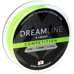 Plecionka Mikado Dreamline Competition 0,18 mm 150 m – mocna i precyzyjna 8x