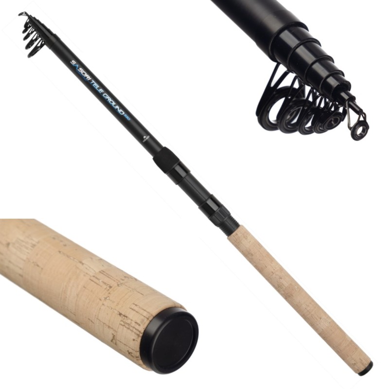 Mikado Sasori Tele Ground 330 20–80g – uniwersalna teleskopowa wędka gruntowo-spławikowa