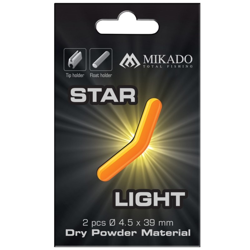 Świetlik Proszkowy Mikado 4.0x39mm (2 szt.) – fluo-zielony