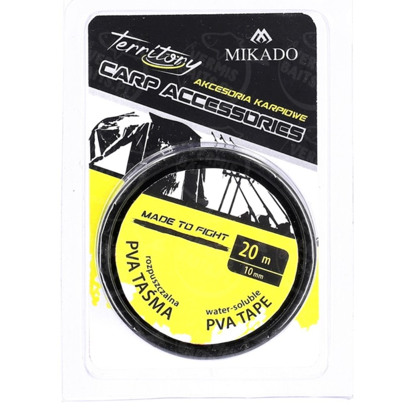 Mikado Taśma Rozpuszczalna PVA 10mm / 20m | Profesjonalne akcesorium karpiowe