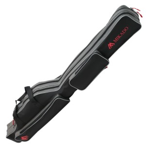 Pokrowiec Mikado 2 Komory 140 cm Czarny – lekki i wodoodporny futerał