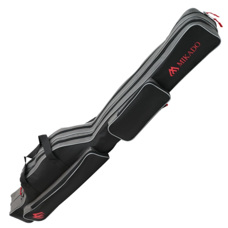 Pokrowiec Mikado 2 Komory 140 cm Czarny – lekki i wodoodporny futerał