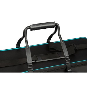 Torba wędkarska na siatki Mikado Cage 60×55×20 cm – wodoodporna torba EVA z korkiem odpływowym