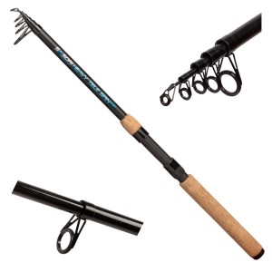 Wędka Mikado Sasori Heavy Tele Spin 270 40–80g – mocny teleskop spinningowy