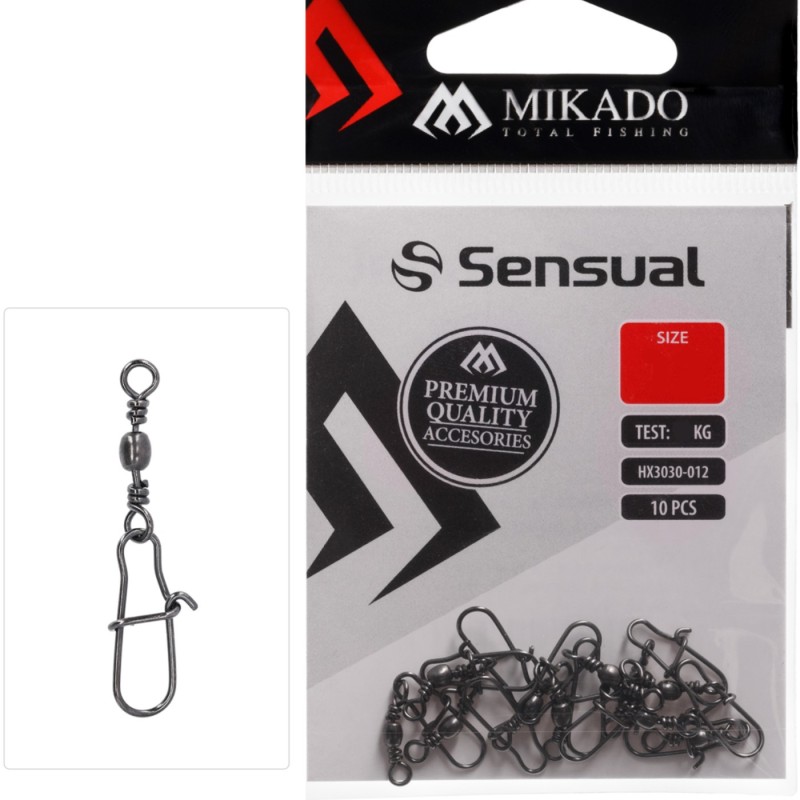 Krętlik Baryłkowy z Agrafką Mikado Nr 4 BN – 20kg / 5 szt.