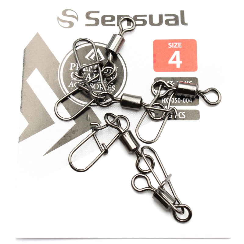 Krętlik Rolkowy z Agrafką Mikado Nr 4 – 25kg / 5 szt.