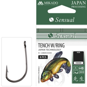Haczyk Senusal nr 8 BN Tench W/Ring Mikado