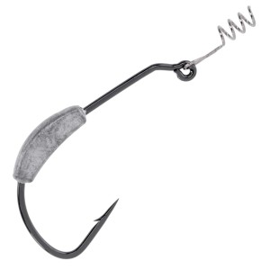 Hak Jaws Offset z Wkrętem i Obciążeniem 10g nr 5/0 | Mocny hak Mikado do dużych gum