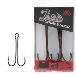 Kotwica Mikado Jaws Double Hook 3/0 – mocna kotwica do przynęt gumowych