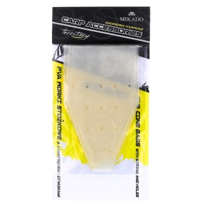 Mikado PVA Worki Stożkowe Zamknięcie 10x18cm (10 szt.) | Profesjonalne worki rozpuszczalne do nęcenia karpi