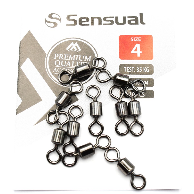 Krętlik Rolkowy Mikado Nr 4 BN – 38kg / 10 szt.