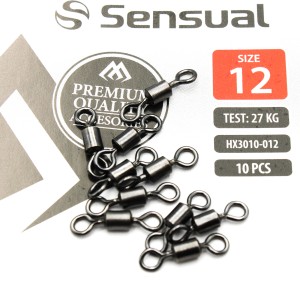 Krętlik Rolkowy Mikado Nr 12 BN – 27kg / 10 szt.