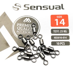 Krętlik Rolkowy Mikado Nr 14 BN – 25kg / 10 szt.