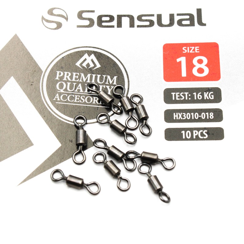 Krętlik Rolkowy Mikado Nr 18 BN – 16kg / 10 szt.