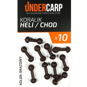 Koralik Heli/Chod brązowy Undercarp – do zestawów helikopterowych i chod rig