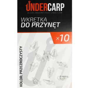 Wkrętka do Przynęt przezroczysta UnderCarp – idealna do pop-upów i D-rig
