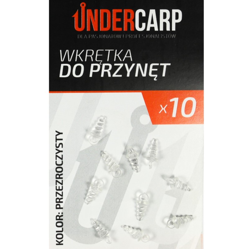 Wkrętka do Przynęt przezroczysta UnderCarp – idealna do pop-upów i D-rig
