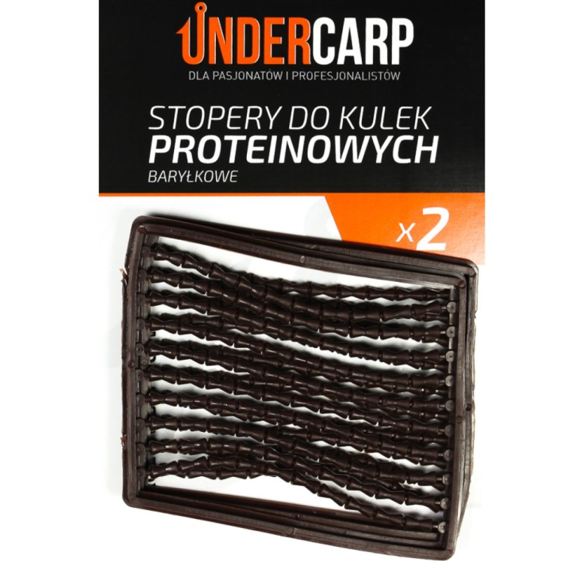 Stopery baryłkowe do kulek proteinowych Undercarp – mocne i uniwersalne