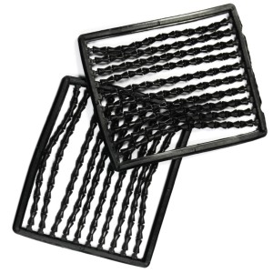 Czarne stopery baryłkowe do kulek Undercarp – pewne blokowanie przynęt