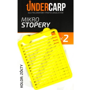 Mikro Stopery Żółte UNDERCARP – Precyzyjne Stopery do Method Feeder