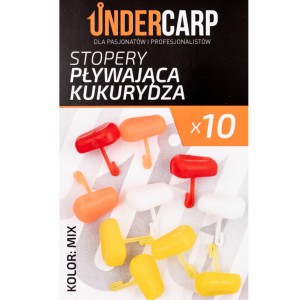 Stopery pływająca kukurydza MIX Undercarp – pływające stopery do włosa