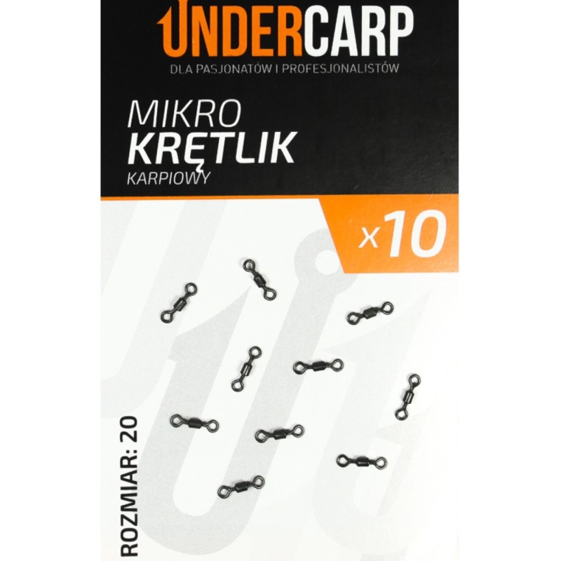 Mikro Krętlik Karpiowy nr 20 UNDERCARP – Precyzyjny i Wytrzymały