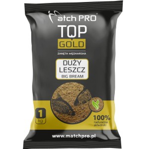 Zanęta MatchPro Top Gold Duży Leszcz 1kg – zawodnicza mieszanka na duże leszcze