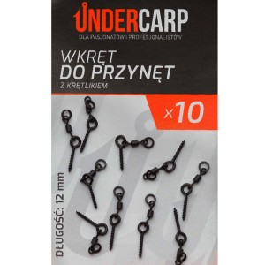 Wkręt do Przynęt z Krętlikiem 12 mm UnderCarp – naturalna praca przynęty