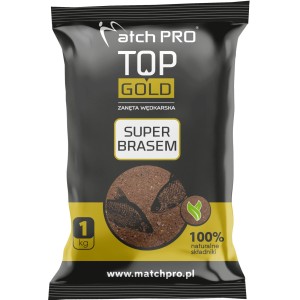Zanęta MatchPro Top Gold Super Brasem 1kg – zawodnicza mieszanka na duże ryby