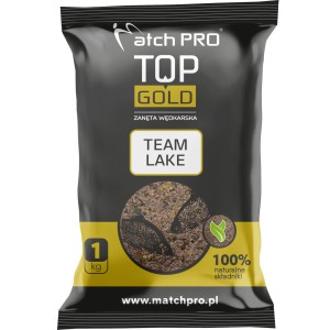 Zanęta MatchPro Top Gold Team Lake 1kg – uniwersalna zawodnicza zanęta na jeziora