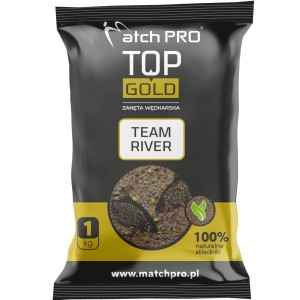 Zanęta MatchPro Top Gold Team River 1kg – zawodnicza zanęta na rzeki
