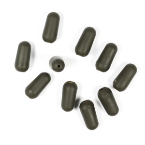 Koralik Multi zielony Undercarp – ochrona węzła i antysplątaniowy kształt