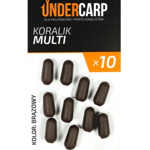 Koralik Multi brązowy Undercarp – ochrona węzła i funkcjonalność w jednym