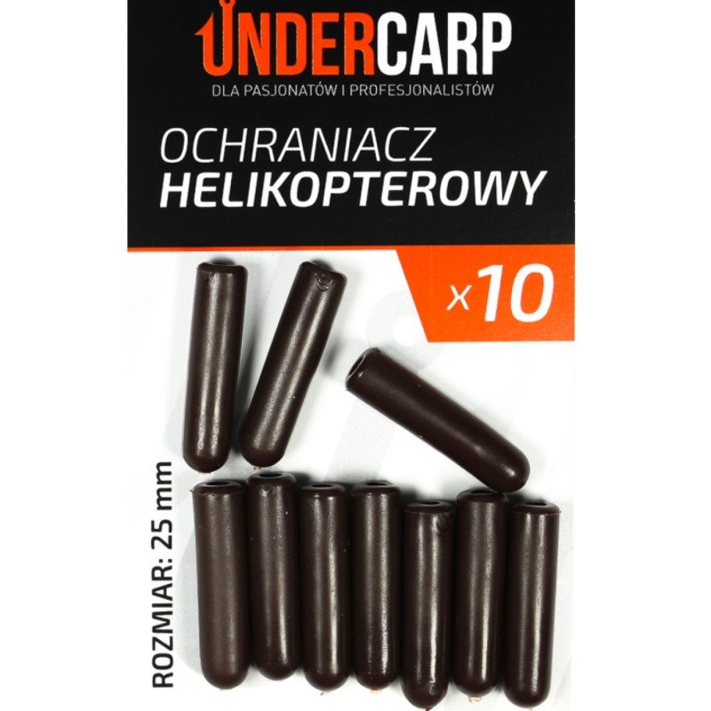 Ochraniacz Helikopterowy Brązowy UNDERCARP – Buffer Beads 10 sztuk