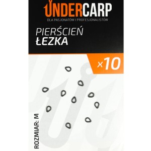 Pierścień Łezka M UNDERCARP – Tear Rig Rings 10 sztuk