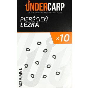 Pierścień Łezka L UNDERCARP – Tear Rig Rings 10 sztuk