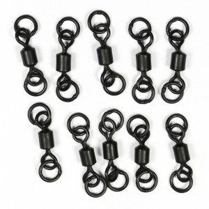 Krętlik Karpiowy z Podwójnym Kółkiem 11 UNDERCARP – Idealny do Techniki Chod Rig