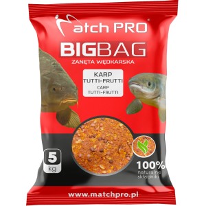 Zanęta MatchPro Big Bag Karp Tutti-Frutti 5kg – skuteczna owocowa zanęta na karpie