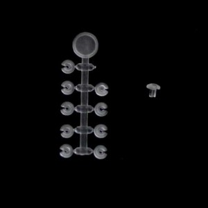 Stopery do Bait Floss przezroczyste Undercarp – szybkie i pewne mocowanie przynęt