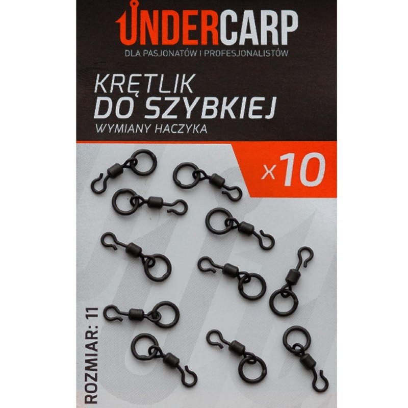 Krętlik do Szybkiej Wymiany Haczyka UNDERCARP – Szybka Wymiana i Skuteczność