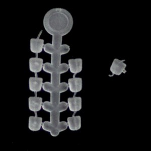 Stopery na trzonek haczyka przezroczyste Undercarp – dyskretne hook beads